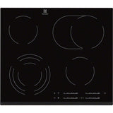 Electrolux EHF6547FXK hob Black Built-in 4 zone(s)