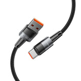 Tech-Protect 9490713934128 USB-kabel 0,25 m USB A USB C 0,48 Gbit/sek. 66 W Grå