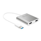 J5 Create USB 3.0 to dual HDMI 380007 multi-monitor adapter