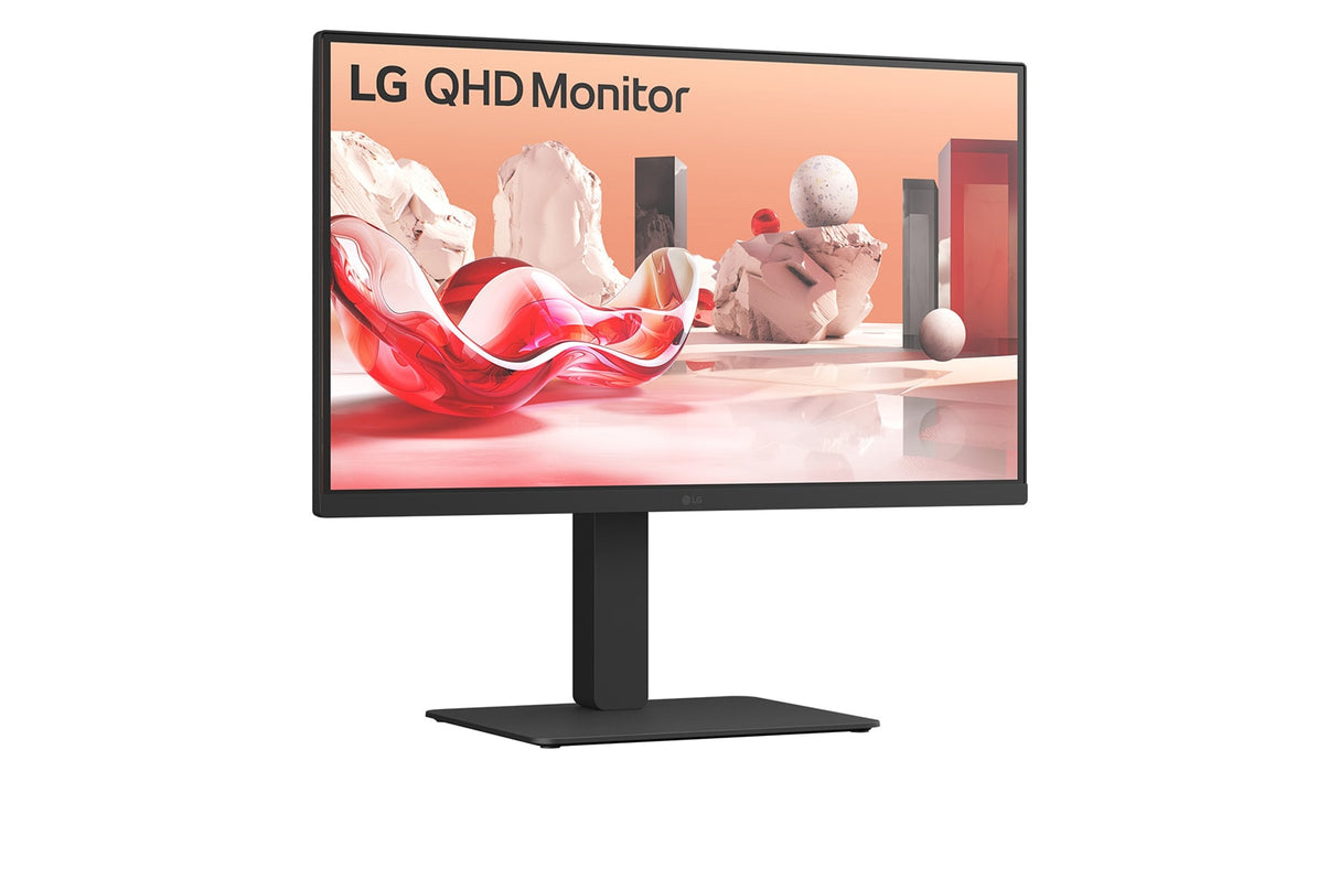 LG 27BA75QB-B.AEU computerskærm 68,6 cm (27") 2560 x 1440 pixel Wide Quad HD LED Sort