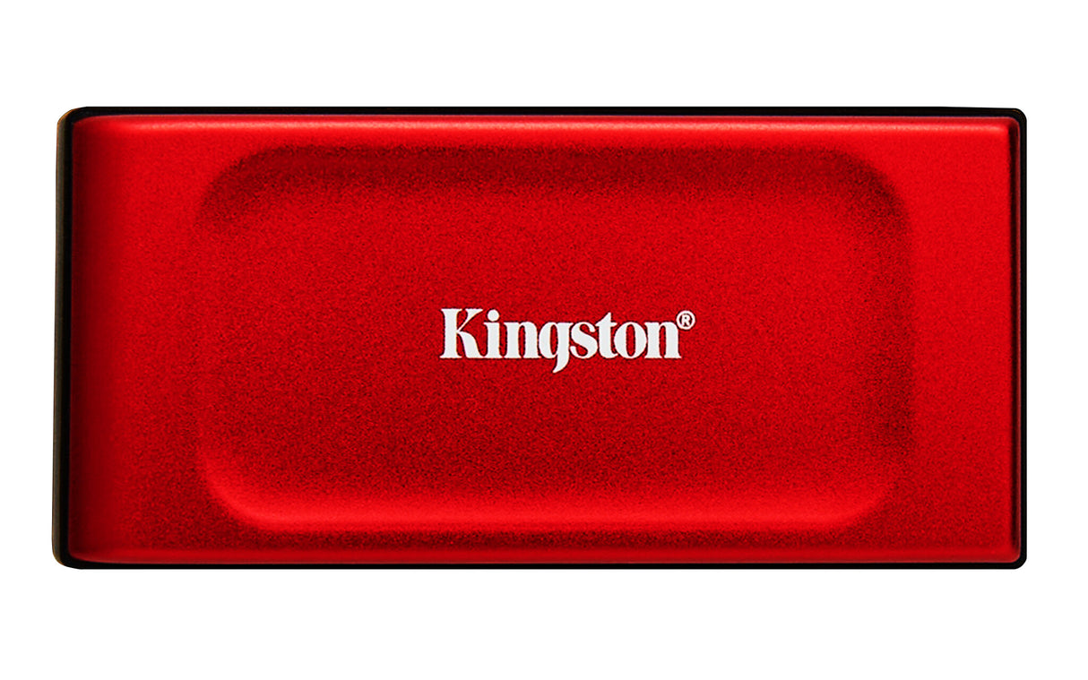 Kingston Technology 2 TB XS1000 Red External USB 3.2 Gen 2 – Bærbart SSD-drev