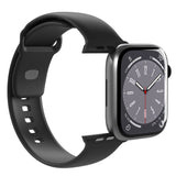 Puro Icon Silikonerem til Apple Watch 38 / 40 / 41 mm - Sort (2 stk.)