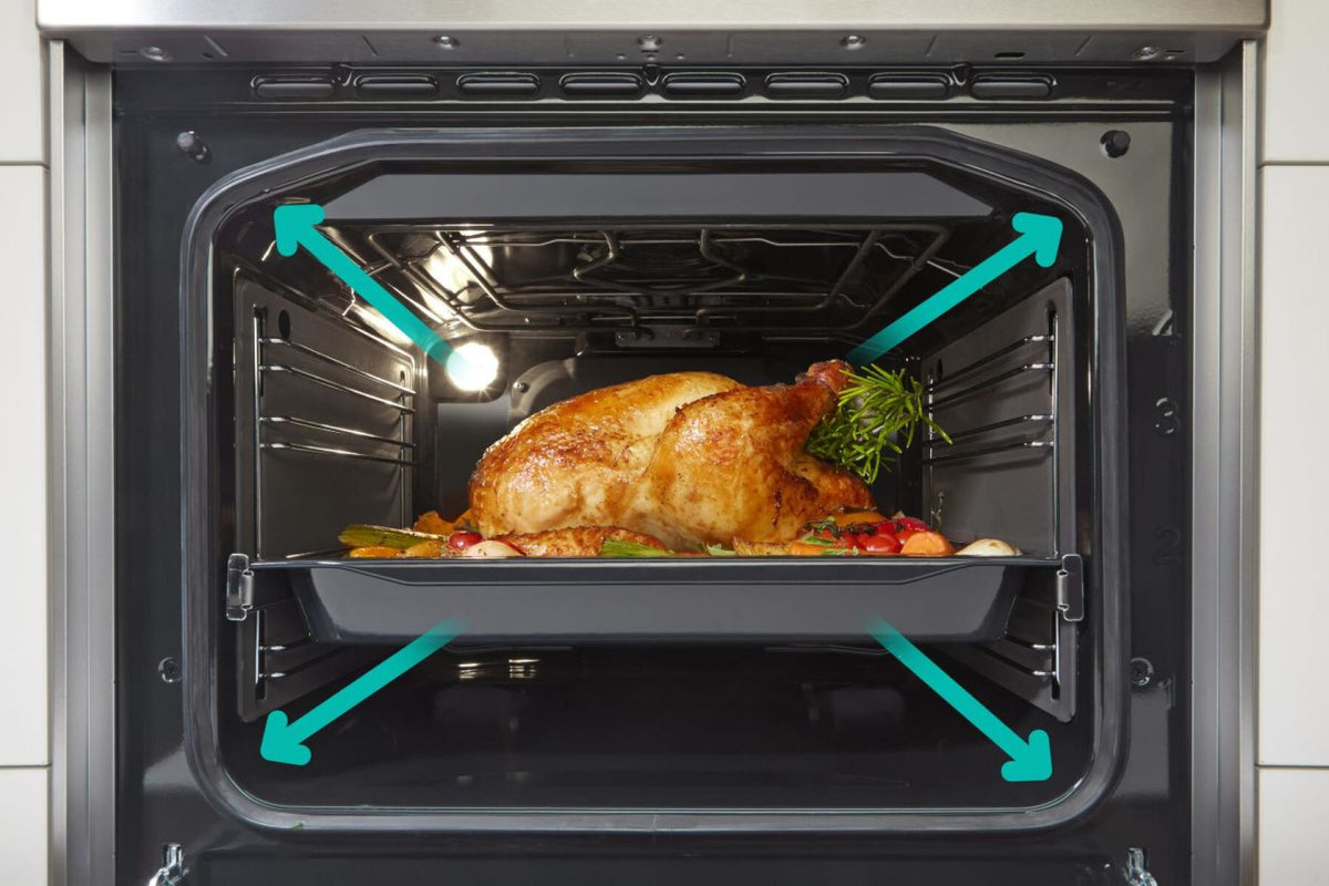 Gorenje GEIT5C60WPG Freestanding cooker Electric Zone induction hob White