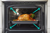 Gorenje GEIT5C60WPG Freestanding cooker Electric Zone induction hob White