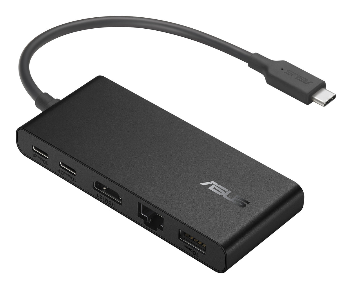 ASUS Dual 4K USB-C Dock DC201 Ledningsført USB 3.2 Gen 2 (3.1 Gen 2) Type-C Sort