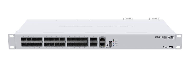 Mikrotik CRS326-24S+2Q+RM netværksswitch Administreret L3 1U Hvid