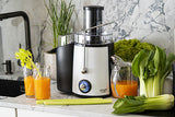 Adler AD 4128 citruspresser og juicemaskine Frugtpresser 1000 W Sort, Hvid