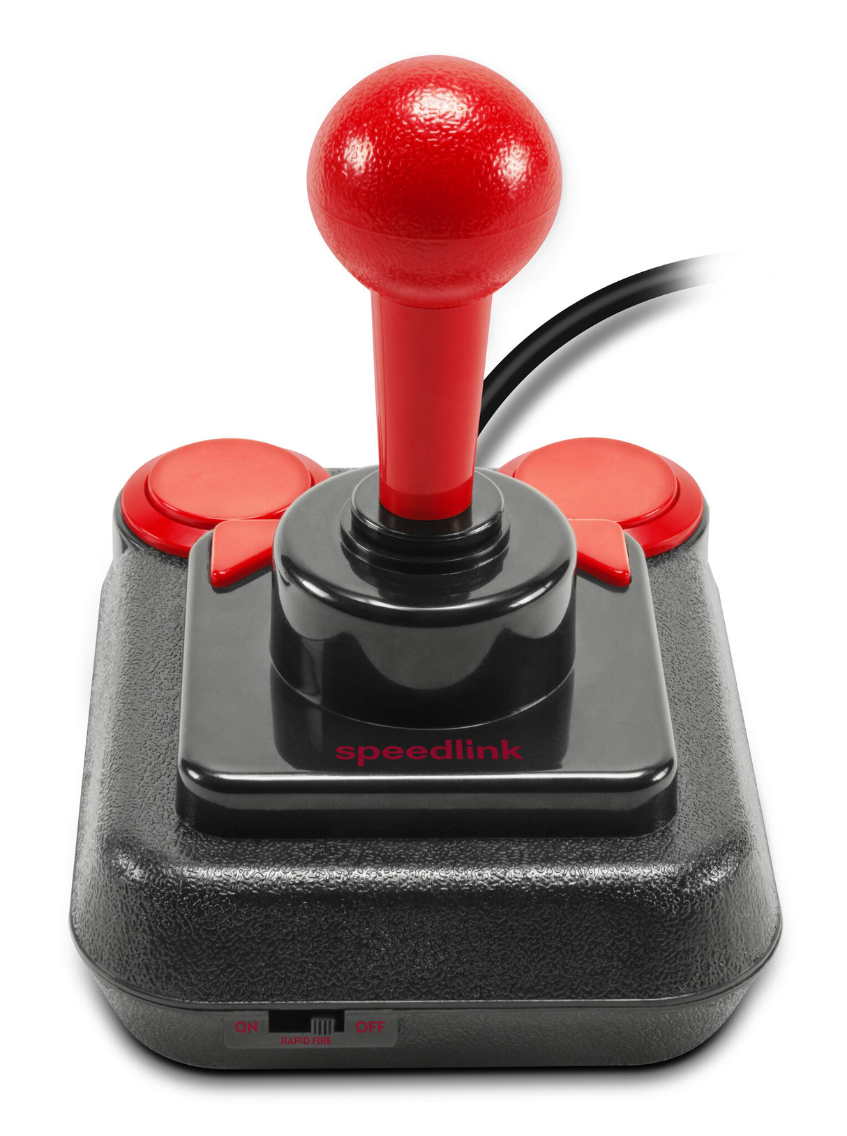 SPEEDLINK Competition Pro Extra Sort, Rød USB 1.1 Joystick Analog Android, PC
