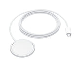 Apple MGD74ZM/A oplader til mobil enhed Hovedtelefoner, Smartphone Hvid USB Trådløs opladning Hurtig opladning Indendørs