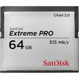 SanDisk Extreme Pro CFast 2.0 Card 64GB 525MB/s