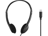Sandberg 825-32 hovedtelefoner/headset Ledningsført Kontor/Callcenter USB Type-C Sort