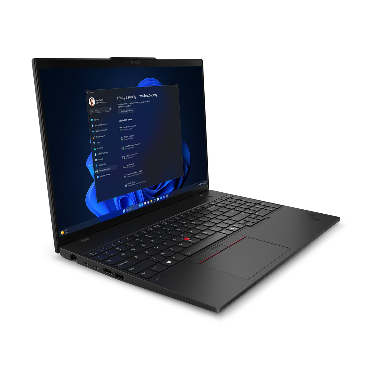 Lenovo ThinkPad L16 Gen 1 21L3 16 1920 x 1200 (WUXGA) 125U 16GB 512GB Intel Graphics Windows 11 Pro