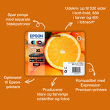 Epson Oranges 33XL appelsiner Claria Premium enkeltpakke cyan blæk