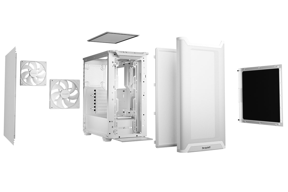 be quiet! PURE BASE 501 Airflow White Midi Tower Hvid
