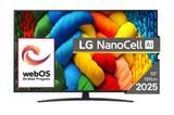 LG NanoCell AI 55NANO81A3A TV 139,7 cm (55") 4K Ultra HD Smart TV Wi-Fi Sort