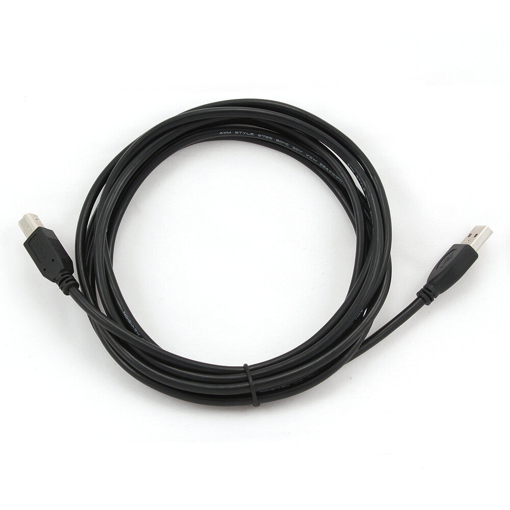 Gembird CCP-USB2-AMBM-10 USB-kabel 3,04 m USB A USB B Sort