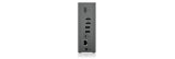 ICY BOX IB-DK2262AC Wired USB 3.2 Gen 1 (3.1 Gen 1) Type-C Anthracite