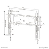 Neomounts WL30-750BL16 tv-beslag 2,18 m (86") Sort