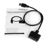 StarTech.com USB3S2SAT3CB dockingstation Sort