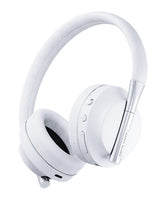 Happy Plugs PLAY Headset Kabel & trådløs USB Type-C Bluetooth Hvid