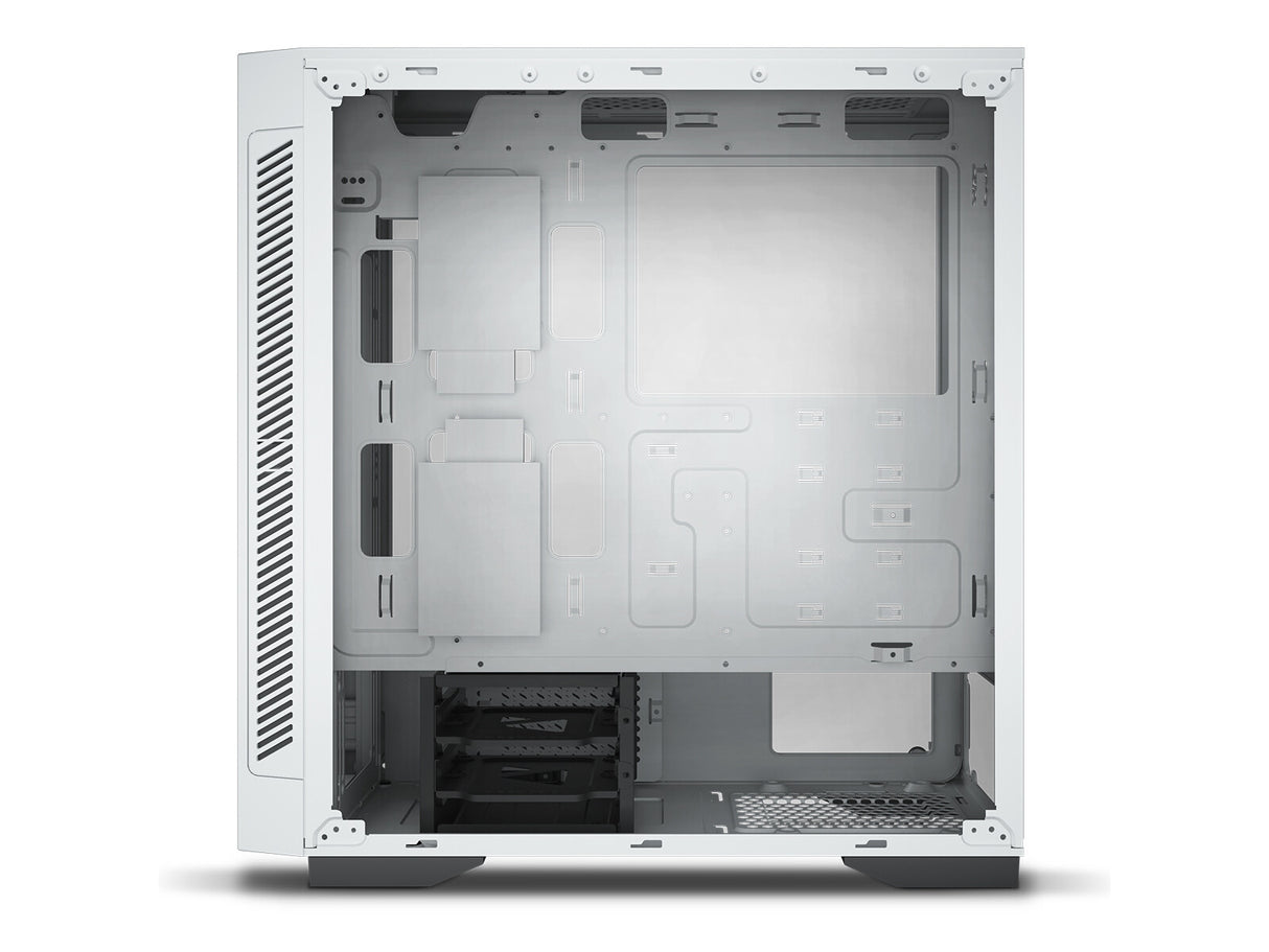 DeepCool Matrexx 55 V3 ADD-RGB WH 3F Midi Tower Sort, Hvid