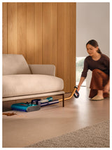 Dyson Clean + Wash Hygiene 2-i-1 stangstøvsuger Batteri Tør&våd Poseløs Blå, Kobberfarve