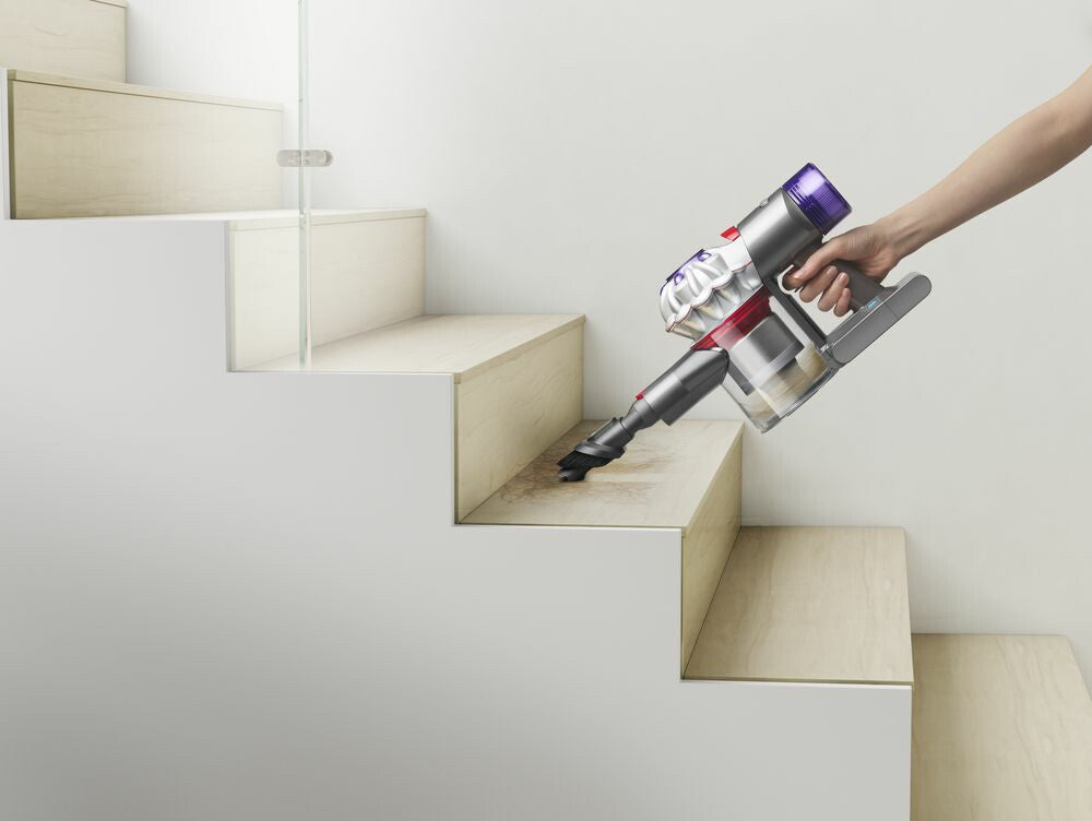 Dyson V8 Advanced 2-i-1 stangstøvsuger Batteri Dry Poseløs Nikkel, Sølv