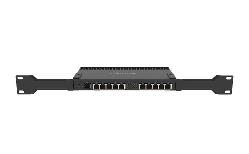 Mikrotik RB4011IGS+RM kabelforbundet router Gigabit Ethernet Sort