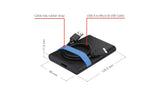Verbatim Store'N'Go Enclosure Kit HDD/SSD kabinet Sort, Blå 2.5"
