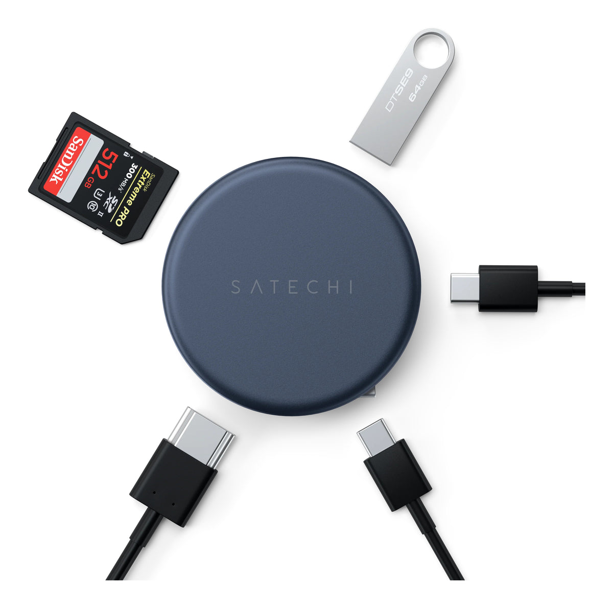 Satechi OntheGo USB-C 3.2 Gen 2 Dockingstation