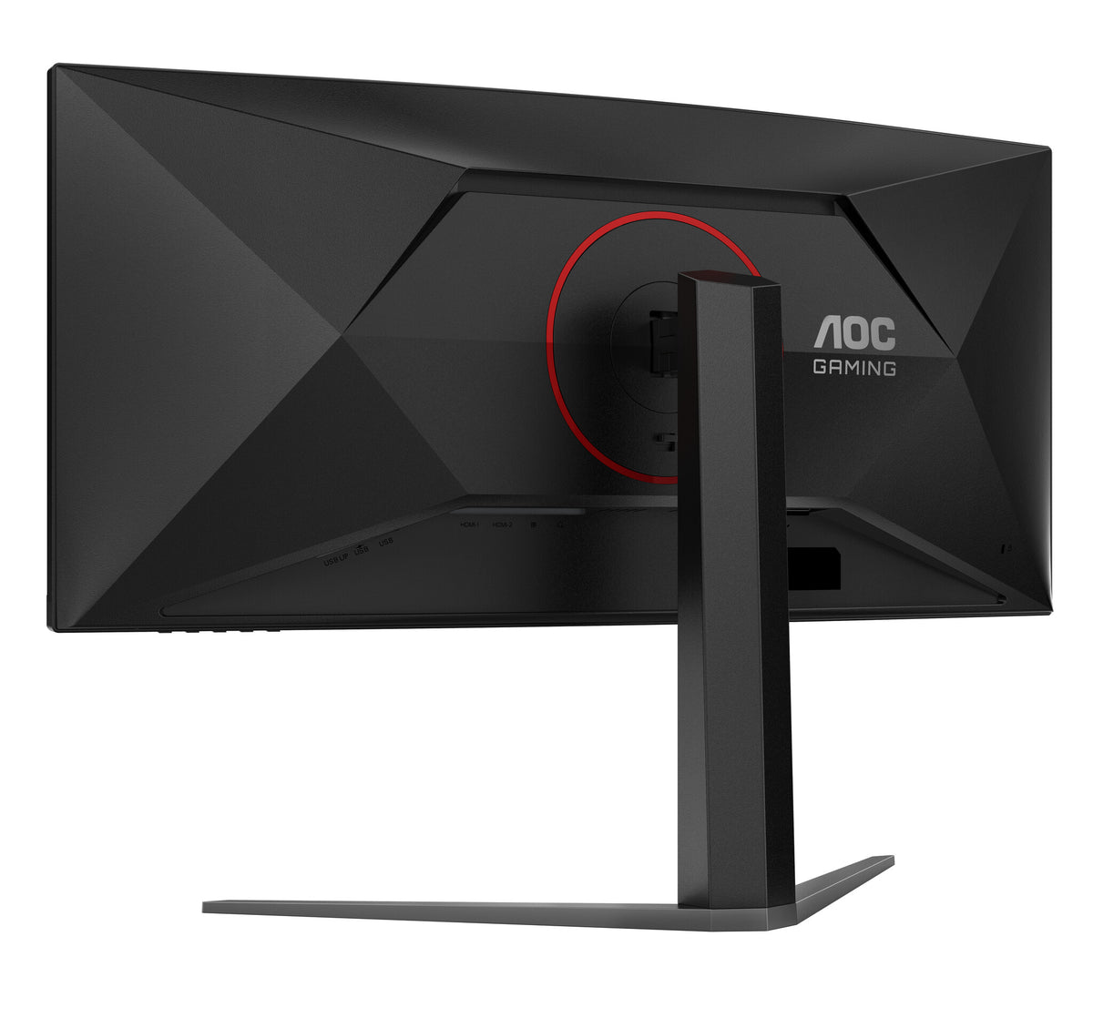 AOC G4 CU34G4Z computerskærm 86,4 cm (34") 3440 x 1440 pixel Wide Quad HD LED Sort, Rød
