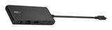 ASUS Dual 4K USB-C Dock DC201 Ledningsført USB 3.2 Gen 2 (3.1 Gen 2) Type-C Sort