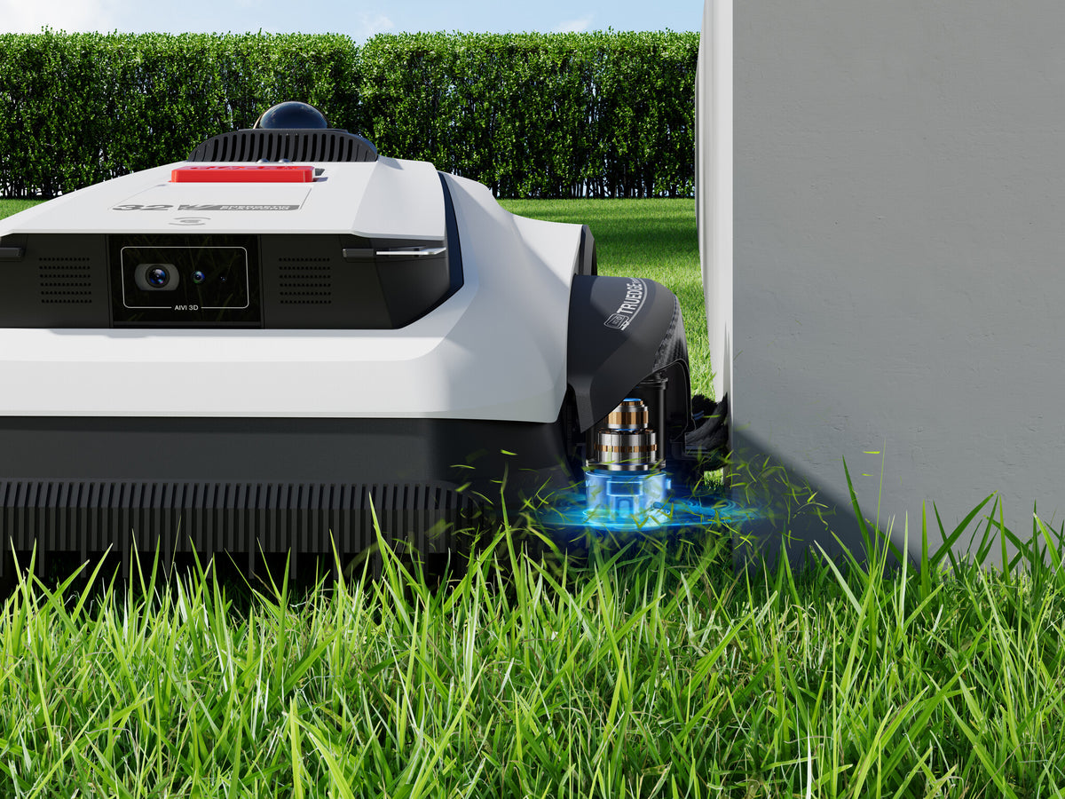 Ecovacs GOAT A1600 LiDAR PRO EU Robot plæneklipper Batteri Sort, Hvid