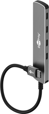 Goobay Slim 4-Port USB-C Hub 4xUSB-C