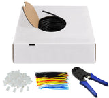 Goobay Outdoor Set CAT 6 U/UTP CCA 100m Black