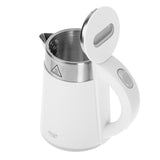 Adler AD 1372W elkedel 0,6 L 800 W Metallic, Hvid