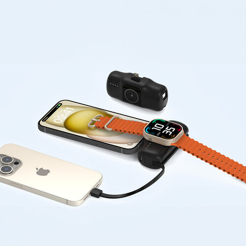 Wozinsky WF16-YLS 5000 mAh Trådløs opladning Sort
