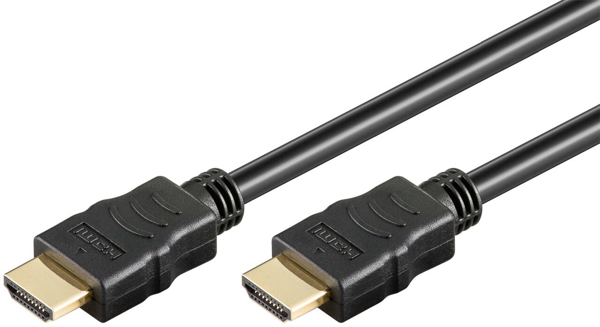 Goobay 61163 HDMI-kabel 10 m HDMI Type A (Standard) Sort