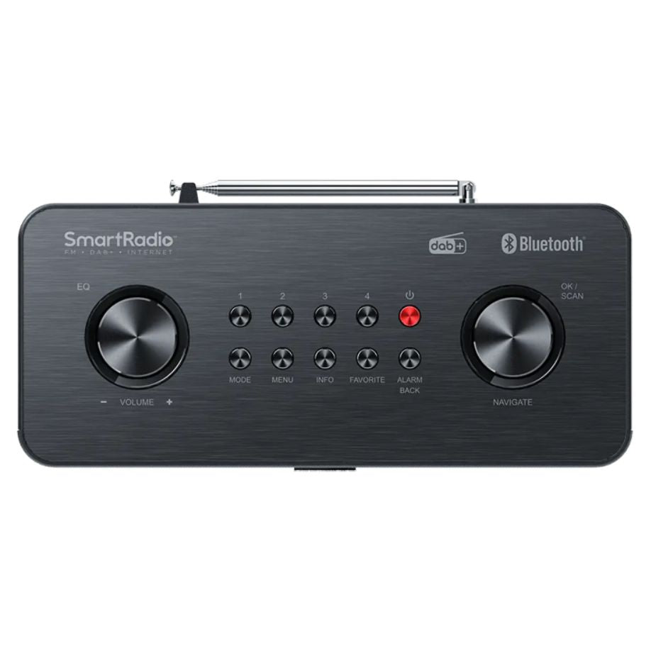 Kenwood CR-ST200S-B Smart Compact Radio - sort