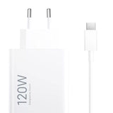 Xiaomi Travel Charger HyperCharge Combo Type-A 120W Hvid EU BHR9462EU