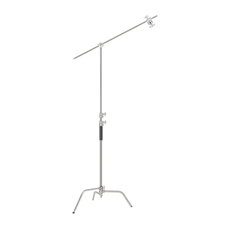 NEEWER SC320 320 cm Rustfrit stål C-ramme stativ med forlængelsesarm
