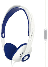 Koss KPH30i Hovedtelefoner Ledningsført Headset Blå, Hvid