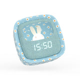 Mob Alarm Clock With Light Billy Clock Blue Flower
