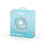 Mob Alarm Clock With Light Billy Clock Blue Flower
