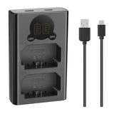 NEEWER DL-FZ100 dobbeltbatterioplader til NP-FZ100-S-batterier