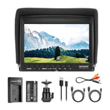 NEEWER F100 Feltmonitor + USB-oplader + Batterisæt