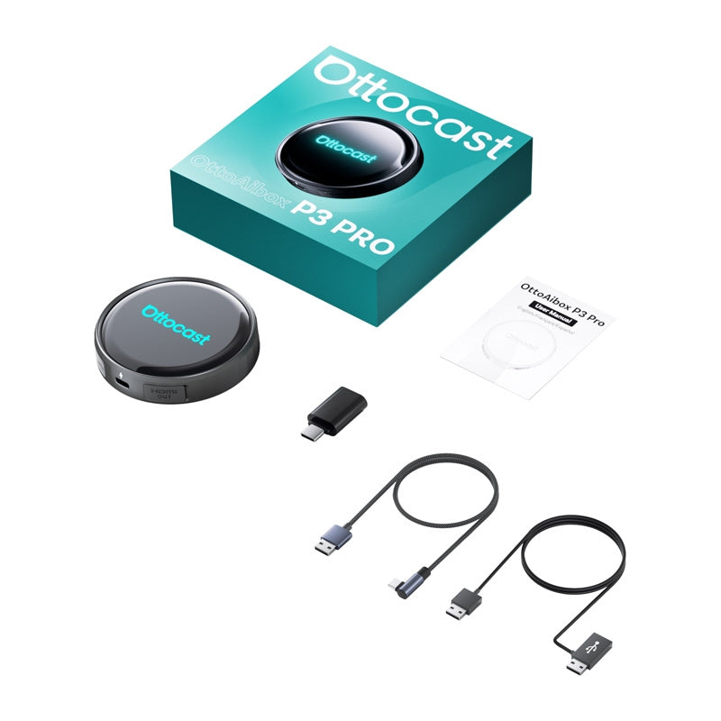 Ottocast OTTOAIBOX P3 Pro Android trådløs adapter