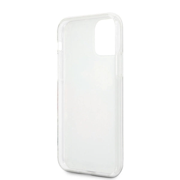 Guess GUHCN58IMLFL01 iPhone 11 Pro sort/sort N°1 Blomsterkollektion