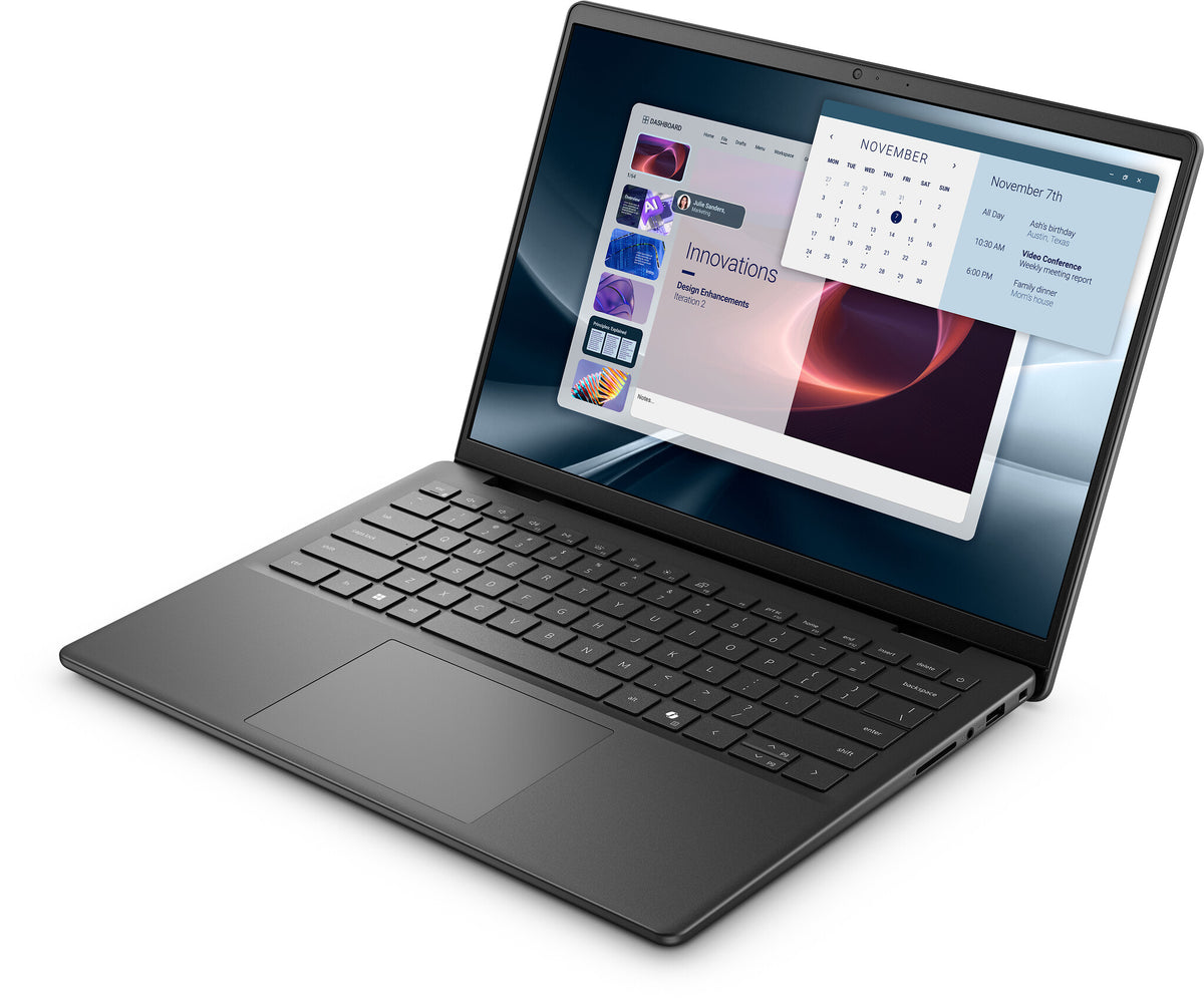DELL Pro 14 Essential PV14255 AMD Ryzen™ 5 220 Laptop 35,6 cm (14") Full HD+ 16 GB DDR5-SDRAM 512 GB SSD Wi-Fi 6E (802.11ax) Ubuntu Linux Sort