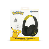 Pokemon Pikachu Headphone Over Ear Wireless Led Light Sharing Aux